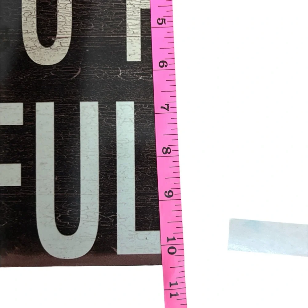 Be Your Own Kind of Beautiful Metal Wall Decor Sign
